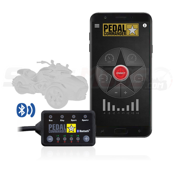 Pedal Commander Plug N Play Throttle Response Controller for the Can-Am Spyder F3 (All Years) & RT (2014+) - 1330cc Engines