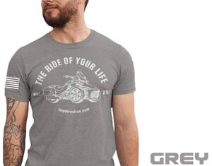 SPYDER EXTRAS CAN-AM SPYDER F3 SHIRT RIDE OF YOUR LIFE